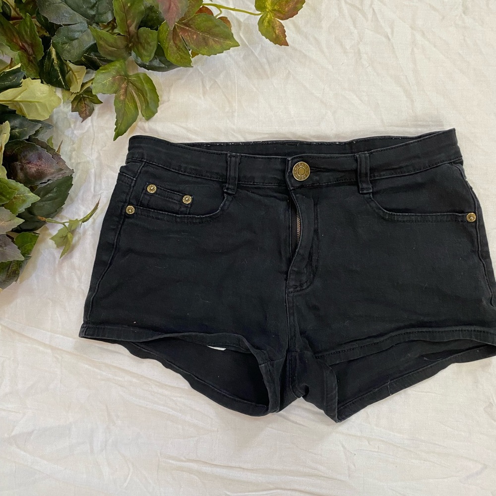 Black shorts